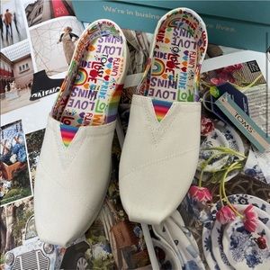 Toms Alpargata Rainbow Espadrille Shoe